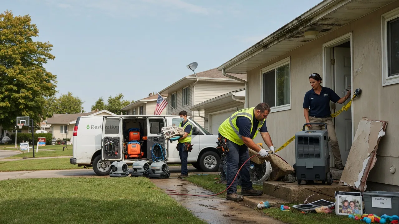 Water Damage Restoration in West Jefferson, OH near me